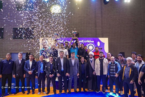 پایان رقابت های کشتی فرنگی بزرگسالان قهرمانی کشور / اهواز :